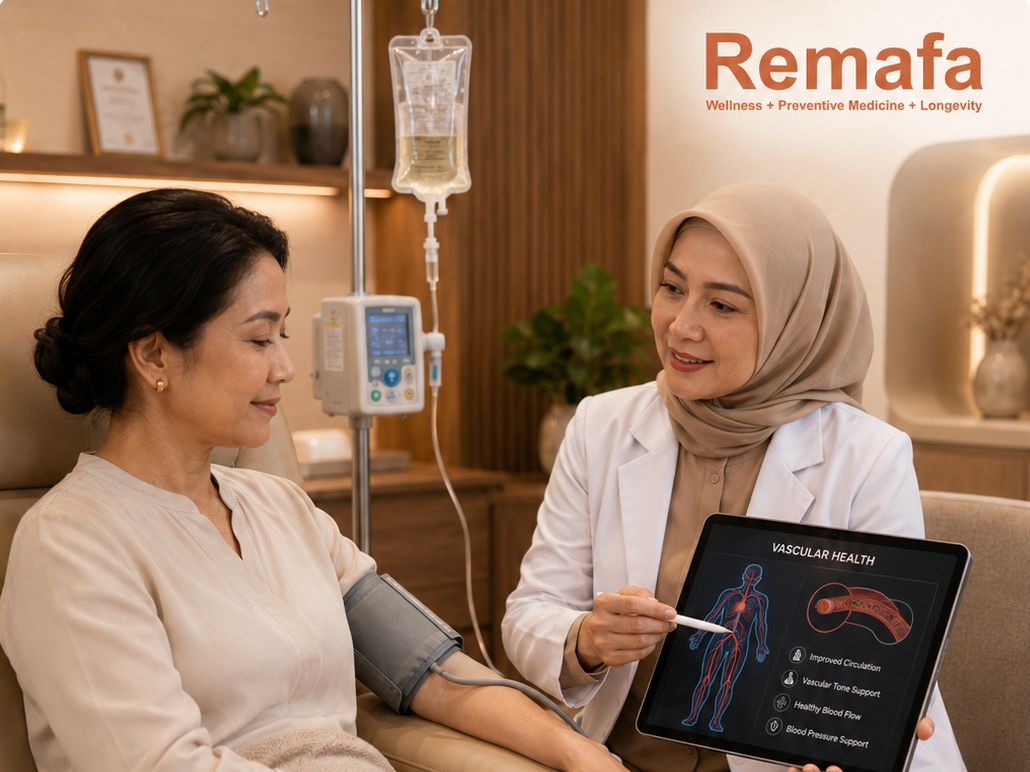 Ilustrasi layanan Vascular Support Infusion